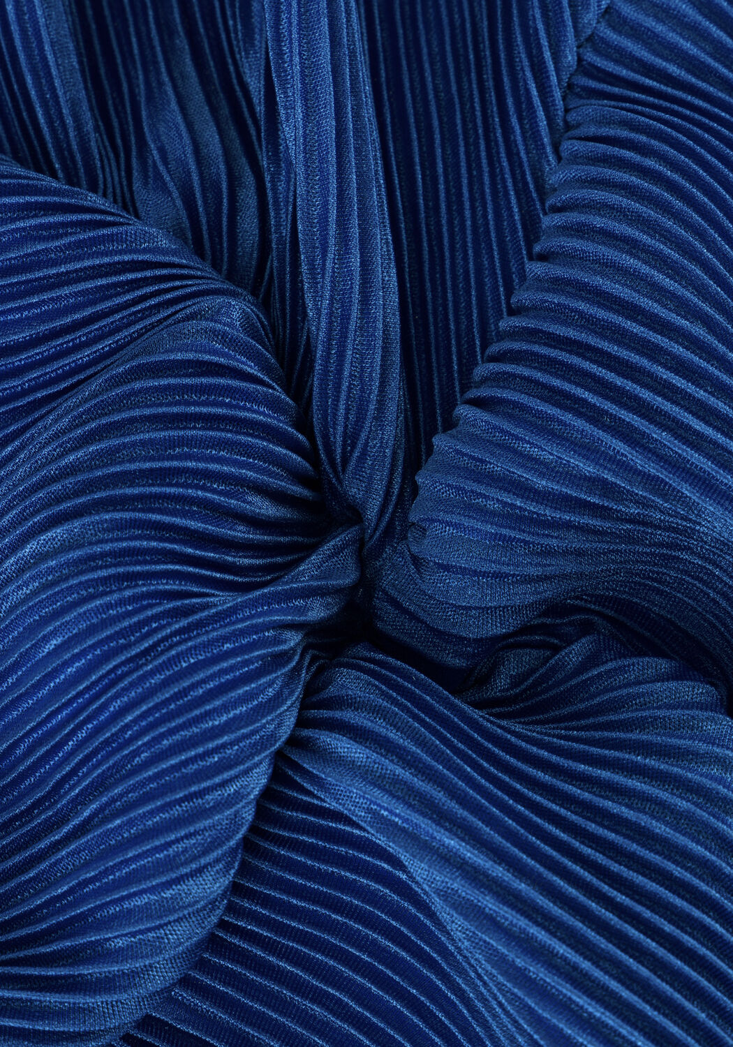 Blauwe NEO NOIR Mini jurk LETTIE SOLID DRESS - large