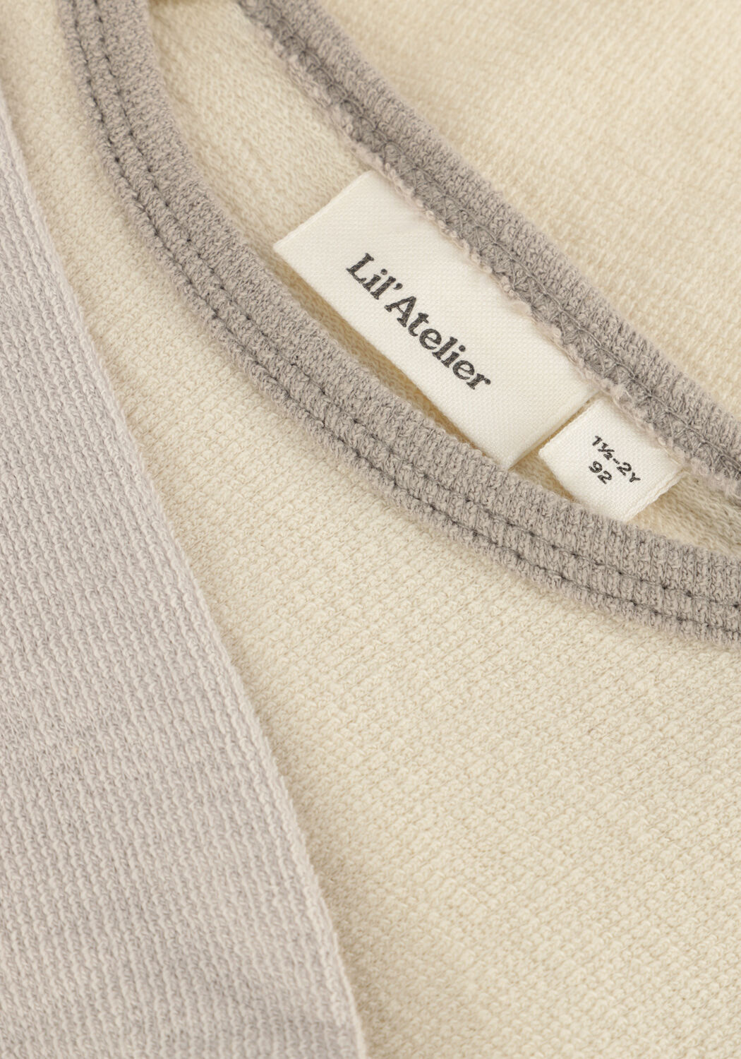 LIL' ATELIER Jongens Polo's & T-shirts Nmmnunan Ss Loose Top Lil Beige