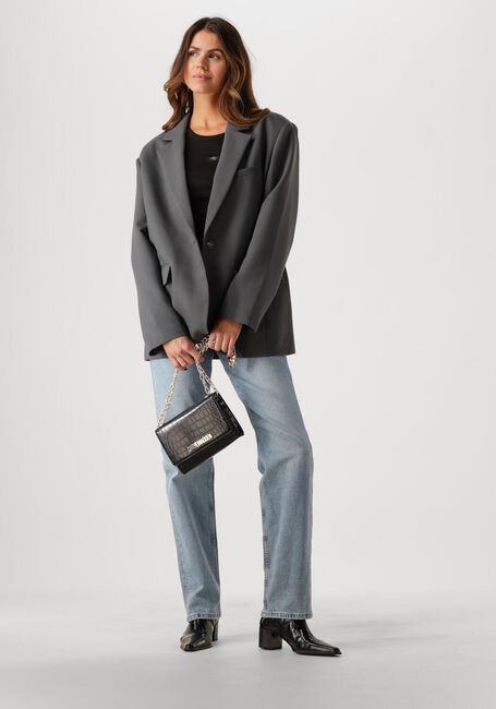 Lichtblauwe CALVIN KLEIN Straight leg jeans HIGH RISE STRAIGHT - large