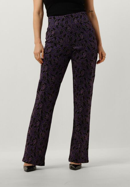 Paarse JANSEN AMSTERDAM Pantalon PAMELA P23 - large