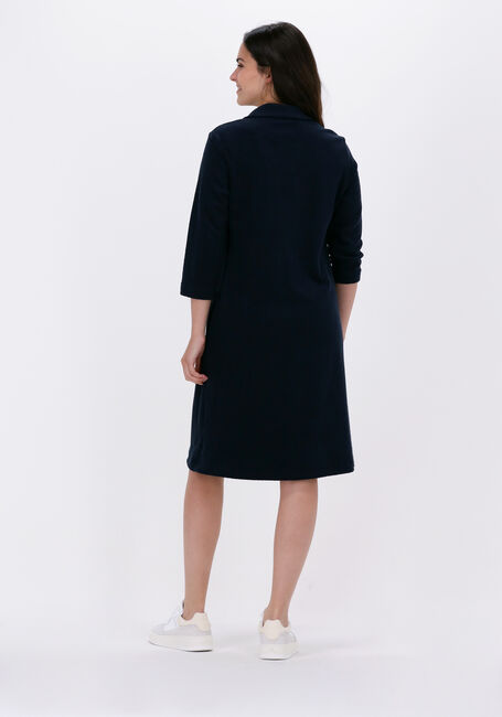 Donkerblauwe VANILIA Mini jurk TOWEL POLO DRESS - large