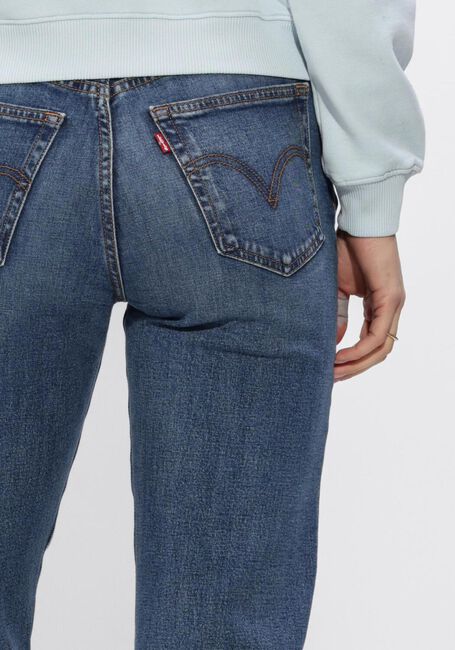 Blauwe LEVI'S Straight leg jeans RIBCAGE FULL LENGTH - large
