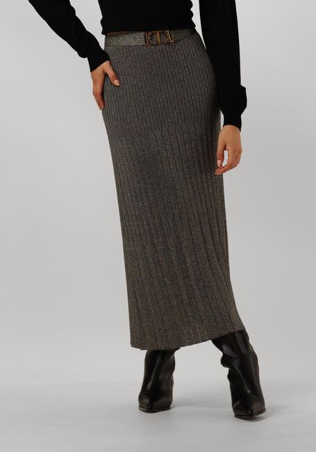 Taupe TWINSET MILANO Maxirok 242TT3462 - large