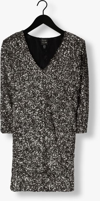 Zilveren ACCESS Mini jurk SEQUIN MINI DRESS WITH V NECKLIN - large