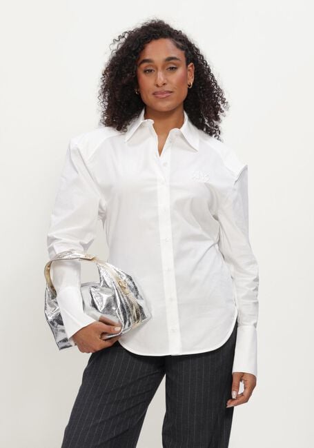 Witte ALIX THE LABEL Blouses LADIES WOVEN FITTED BLOUSE - large