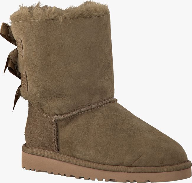 Taupe UGG Vachtlaarzen BAILEY BOW - large