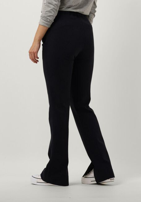 Donkerblauwe BY-BAR Flared broek LOWIE PANT - large