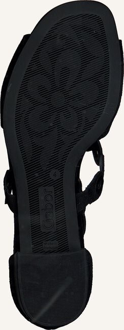 Zwarte GABOR Platte sandalen 21.729.16 Zwarte GABOR Platte sandalen 21.729.16 - large