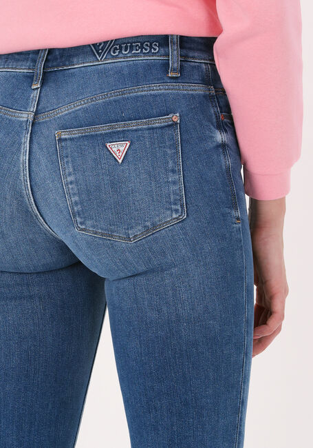 Blauwe GUESS Bootcut jeans SEXY BOOT - large