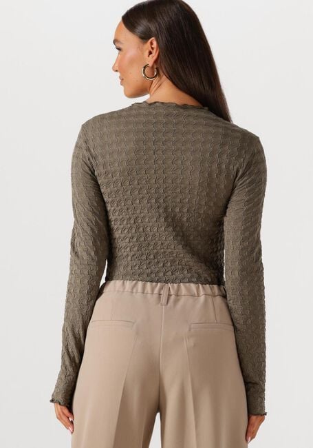 Olijf SUMMUM Top TOP STRUCTURE JERSEY - large