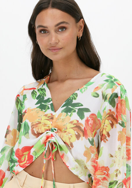 Gebroken wit NA-KD Blouses DRAWSTRING BLOUSE - large