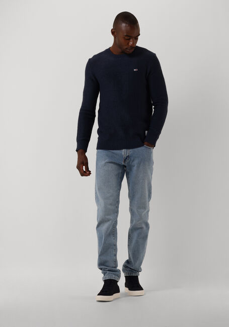 Grijze TOMMY JEANS Trui TJM REGULAR STRUCTURED SWEATER - large