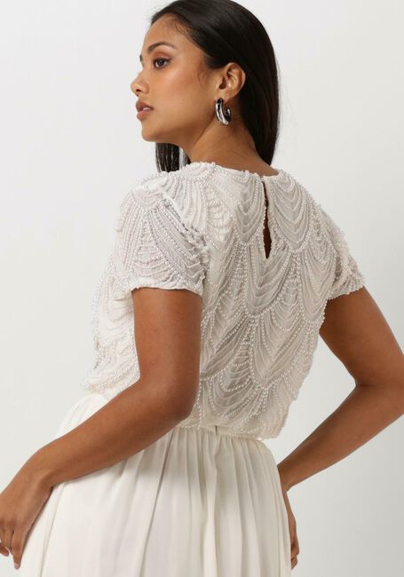 Witte Y.A.S. Bruidsmode YASCALLA SS TOP S. - CELEB - large