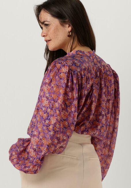 Paarse AAIKO Blouses ZOYA MAUVE FLOWER CO 520 - large
