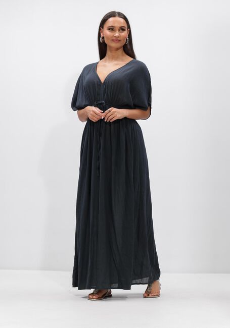 Donkerblauwe BY-BAR Maxi jurk LONG DRESS - large