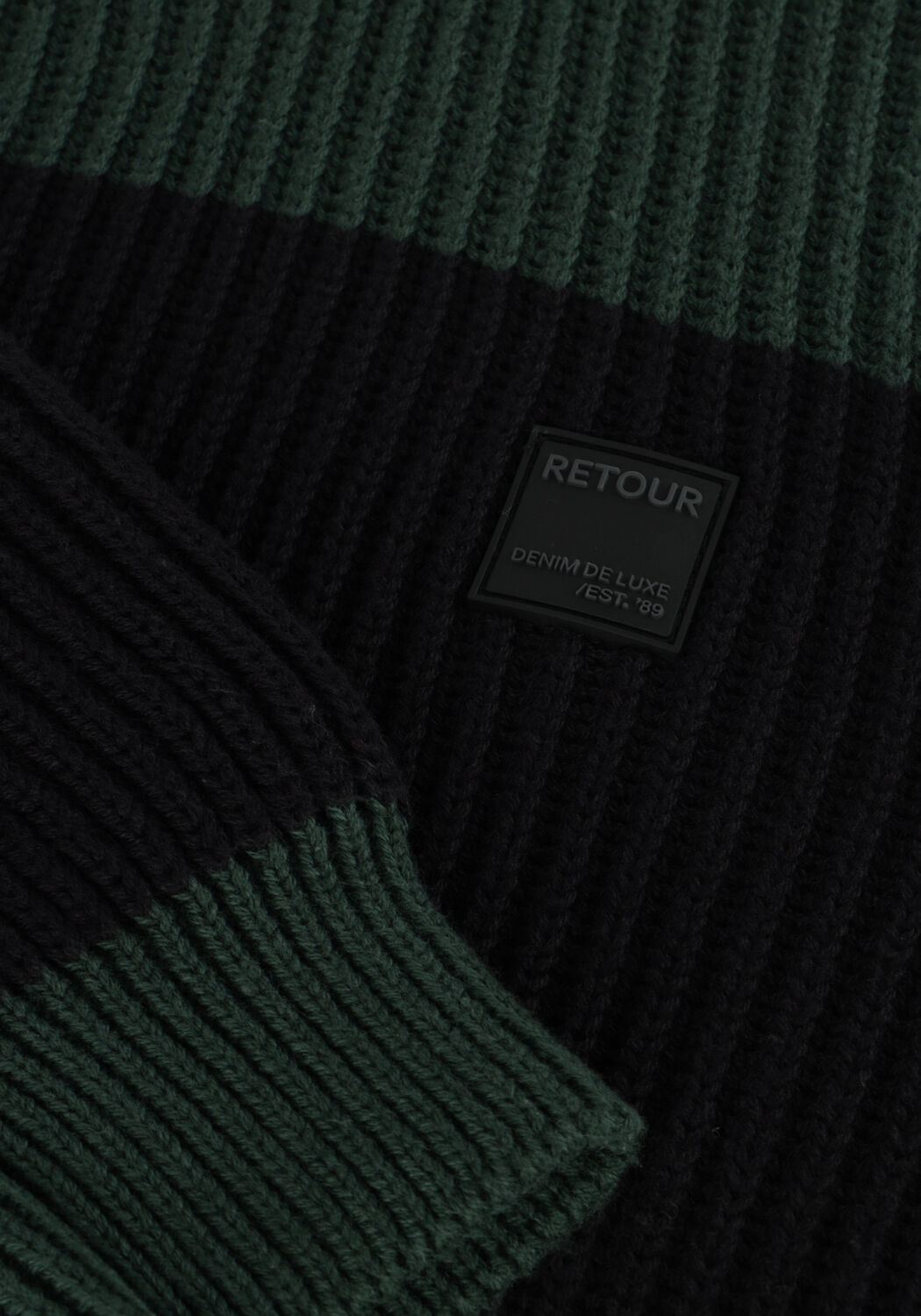 Donkergroene RETOUR Trui FLIP - large