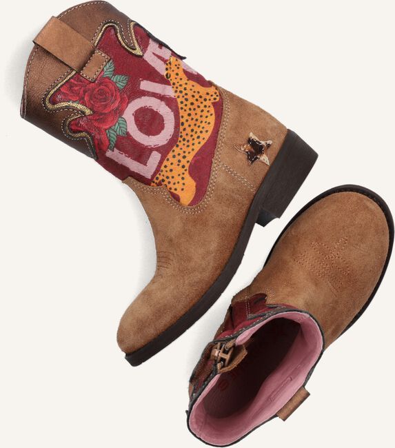 Cognac SHOESME Cowboylaarzen WT21W112 Cognac SHOESME Cowboylaarzen WT21W112 - large