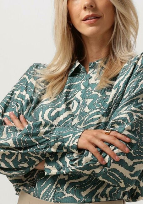 Bruine MSCH COPENHAGEN Blouses MSCHZANETA SHIRT AOP - large