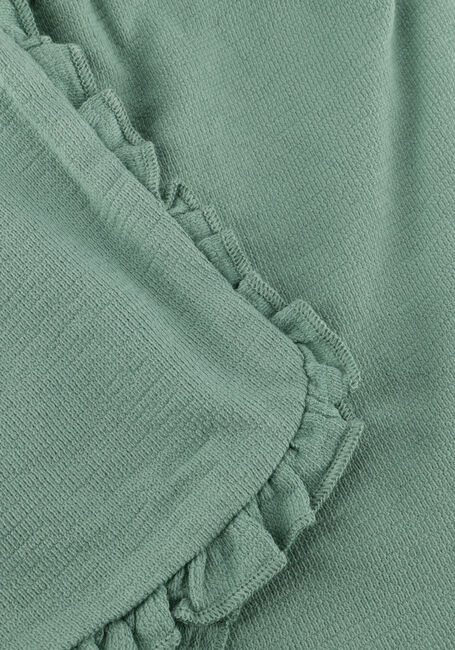 Groene YOUR WISHES Korte broek TEXTURED JERSEY RUFFLE SHORT - large