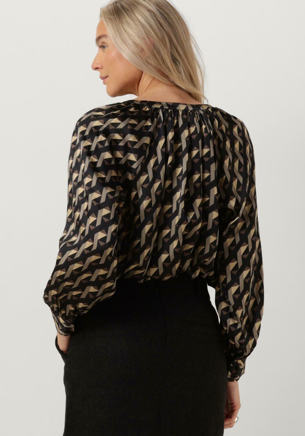 SECOND FEMALE Dames Blouses Hopi Blouse Zwart