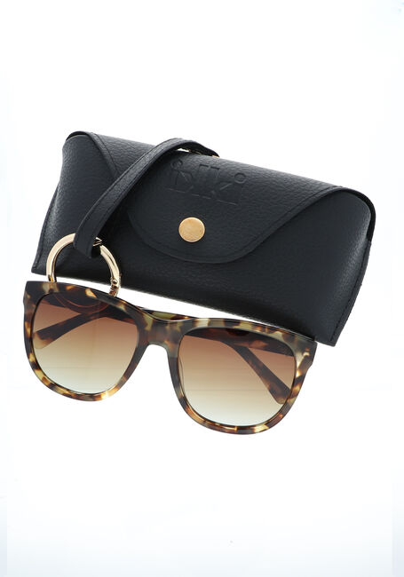 Bruine IKKI Zonnebril PORTE - large