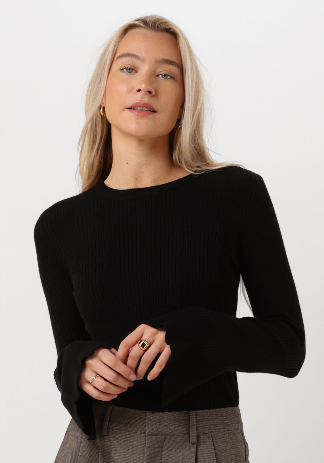 MSCH COPENHAGEN Dames Tops & T-shirts Mschvendela Rachelle Pullover Zwart