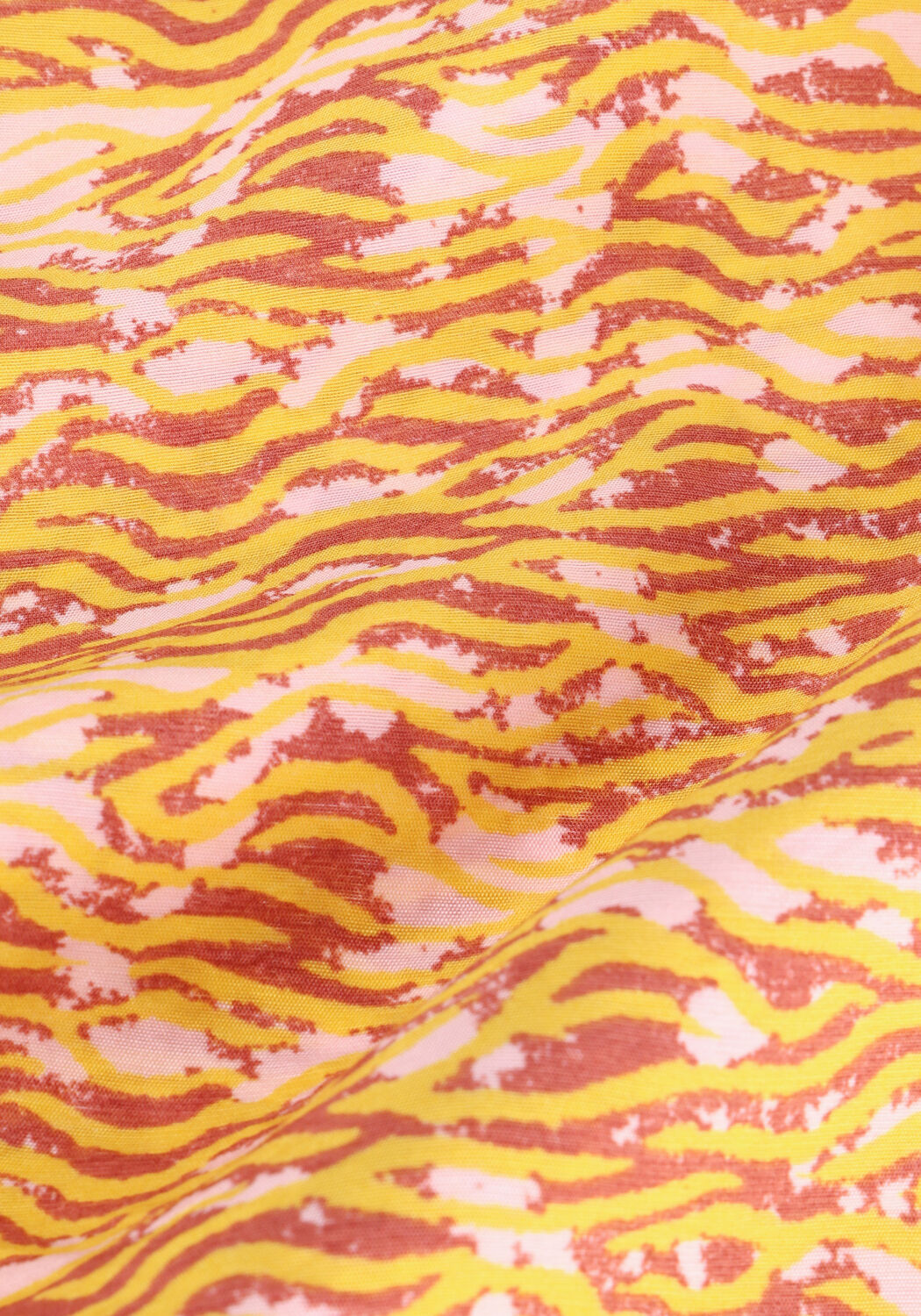 Gele SCOTCH & SODA Blouses PRINTED SHORT-SLEEVED EASY TOP - large