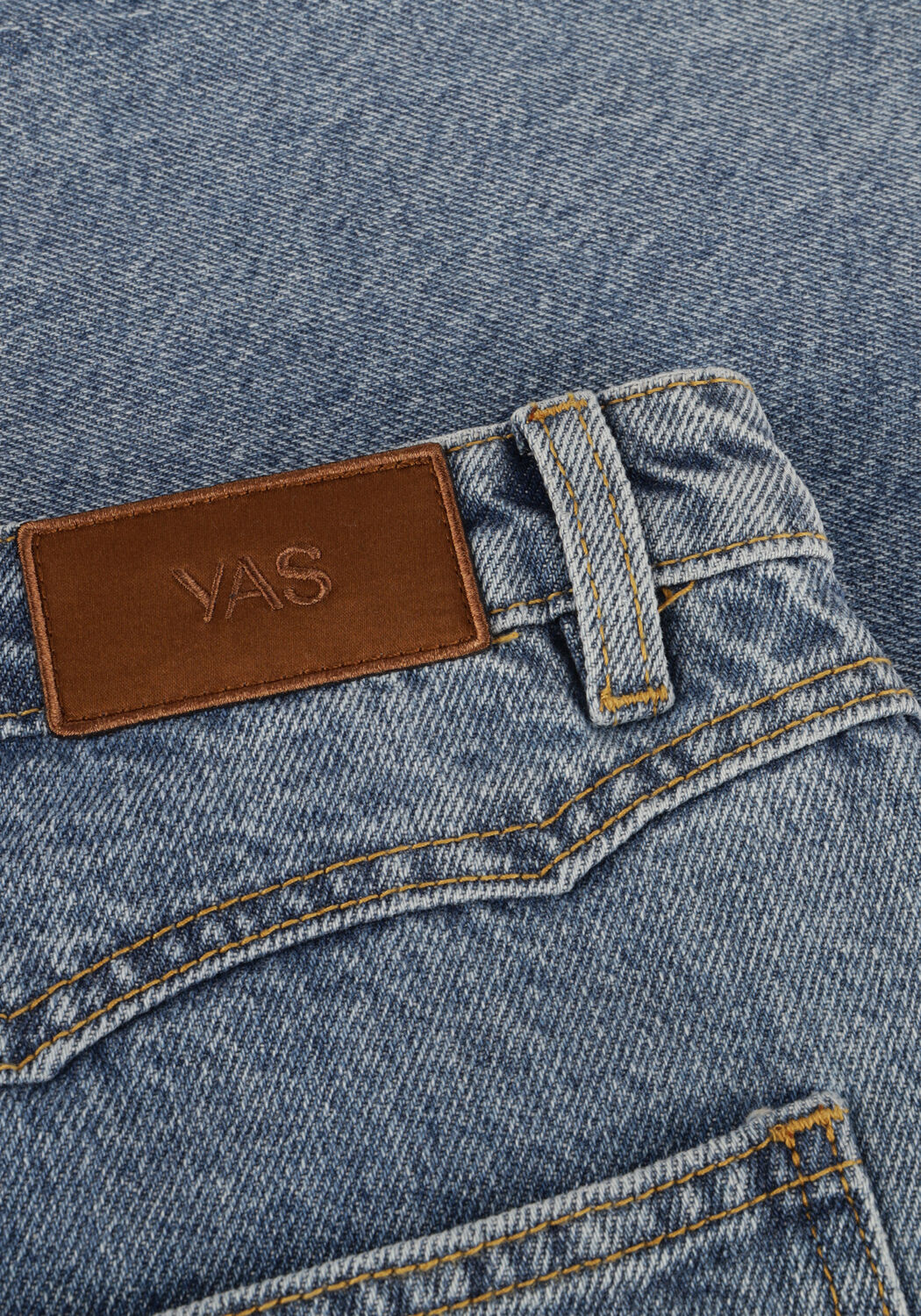 Grijze Y.A.S. Minirok YASAIKO MW DENIM SKIRT - large