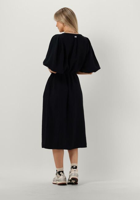 Donkerblauwe PENN & INK Midi jurk S23Z514 - large