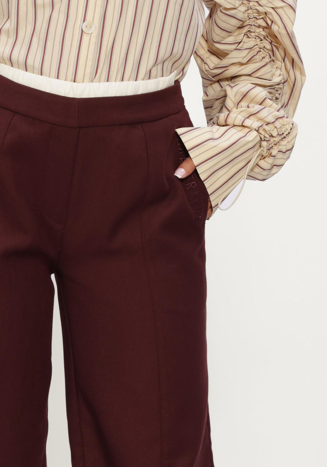 Bordeaux HARPER & YVE Pantalon LILIAN-PA - large