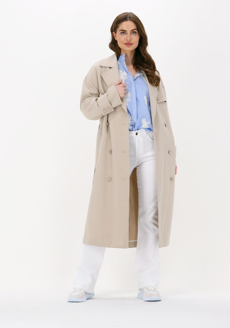 Zand SECOND FEMALE Trenchcoats SILVIA CLASSIC TRENCHCOAT - large
