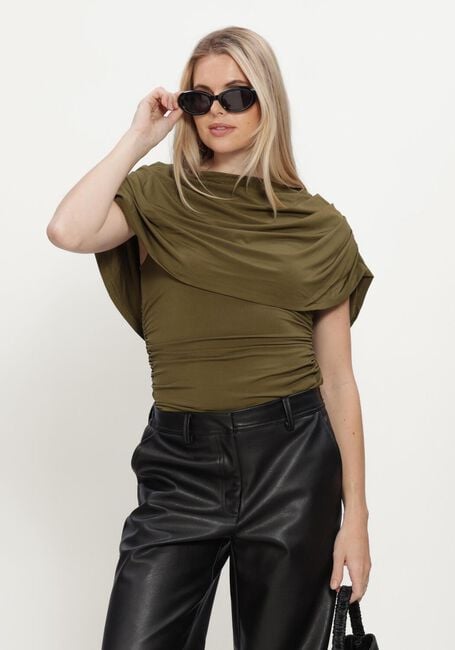 Olijf Y.A.S. Top YASDRALA CAPE TOP - large