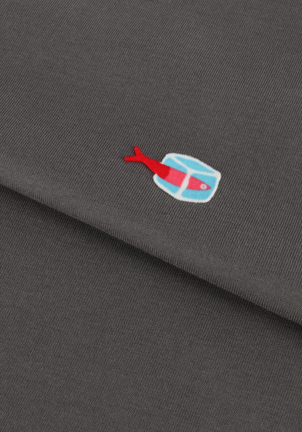 Grijze STR&Oslash;M Clothing Polo / T-shirt T-SHIRT - large