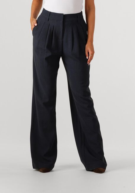 Donkerblauwe CO'COUTURE Pantalon MARIN PLEAT LONG PANT - large