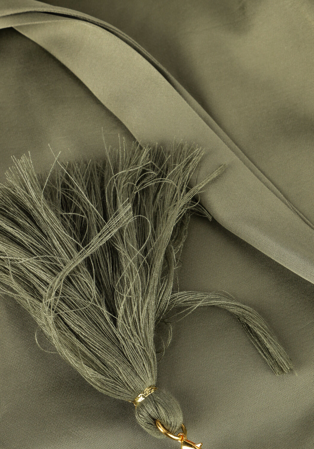 Khaki NEMA Maxi jurk N162 - large