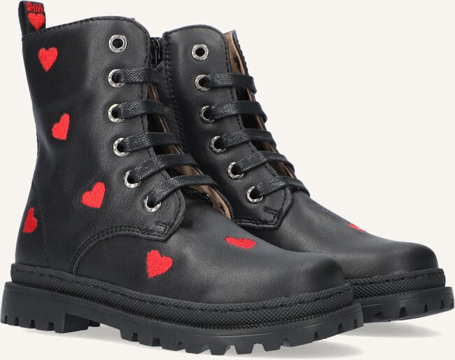 Zwarte SHOESME Veterboots NR21W006 Zwarte SHOESME Veterboots NR21W006 - large