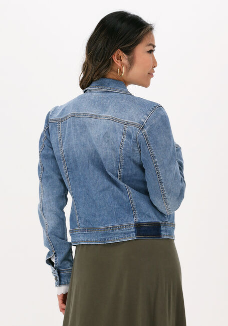Lichtblauwe OBJECT Spijkerjas OBJWIN NEW DENIM JACKET NOOS - large