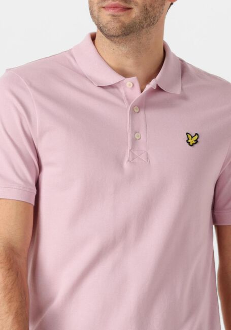 Lichtroze LYLE & SCOTT Polo PLAIN POLO SHIRT - large