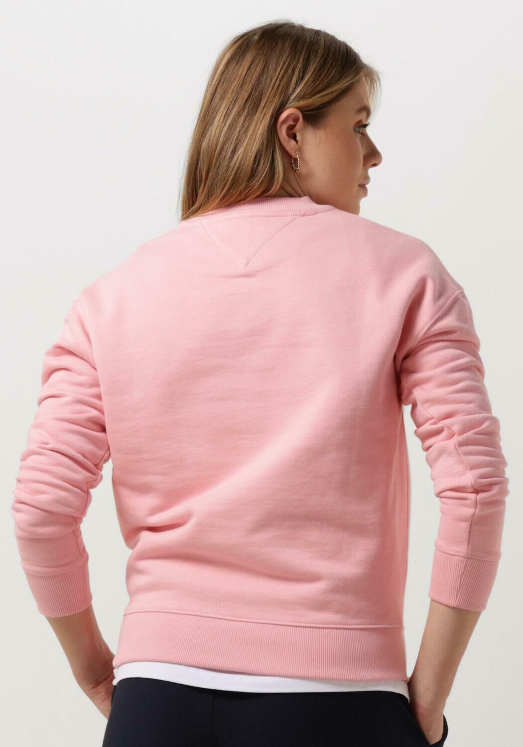 Tommy jeans trui roze cheap