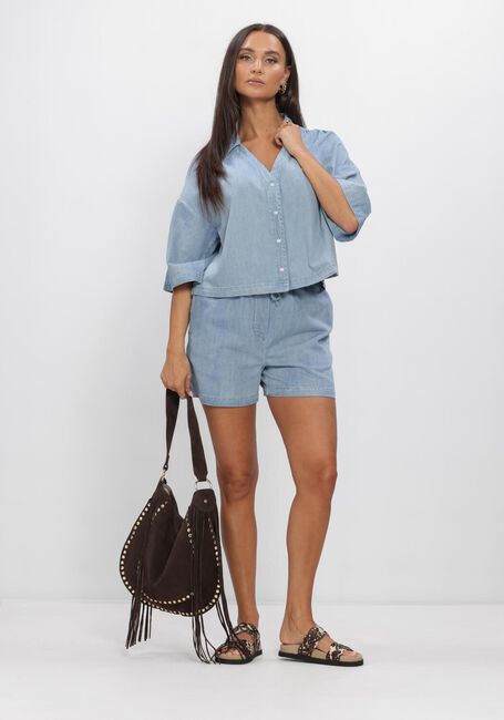 Blauwe MODSTR&Ouml;M Korte broek ALVARMD SHORTS - large