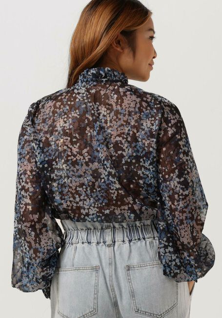 Blauwe CATWALK JUNKIE Blouses BL CLOUDY LEAVES - large