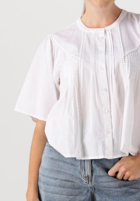 Witte MSCH COPENHAGEN Blouses MSCHETHELYN 2 4 SHIRT - large