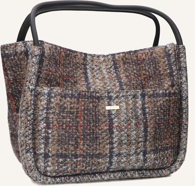 Multi DAY ET Shopper WOOLEN CHECK SMALL SHOPPER Multi DAY ET Shopper WOOLEN CHECK SMALL SHOPPER - large