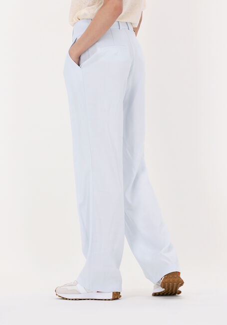 Lichtblauwe PENN & INK Wijde broek S22T776LTD 11133 - large