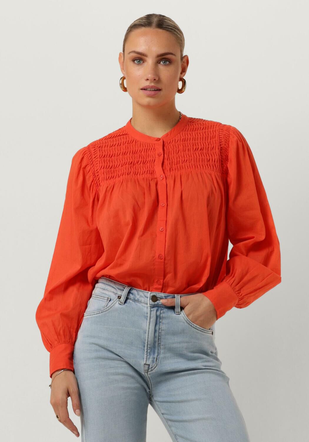 CIRCLE OF TRUST Dames Blouses Juno Blouse Rood