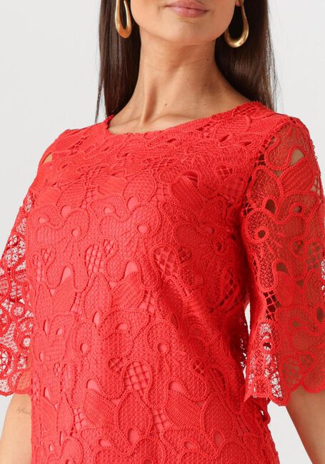 Rode ANA ALCAZAR Midi jurk DRESS SLEEVES 041092-3634 - large