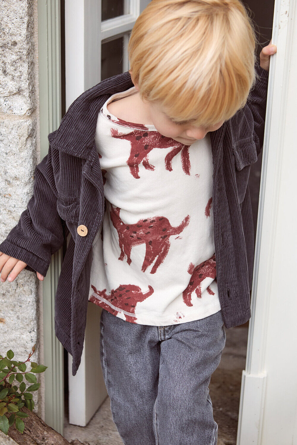 Grijze PLAY UP Slim fit jeans DENIM TROUSERS 2 - large