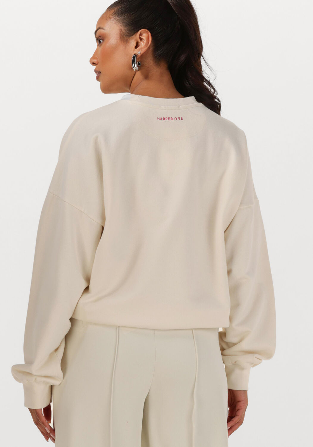 HARPER & YVE Dames Truien & Vesten Lakaan-sw Creme