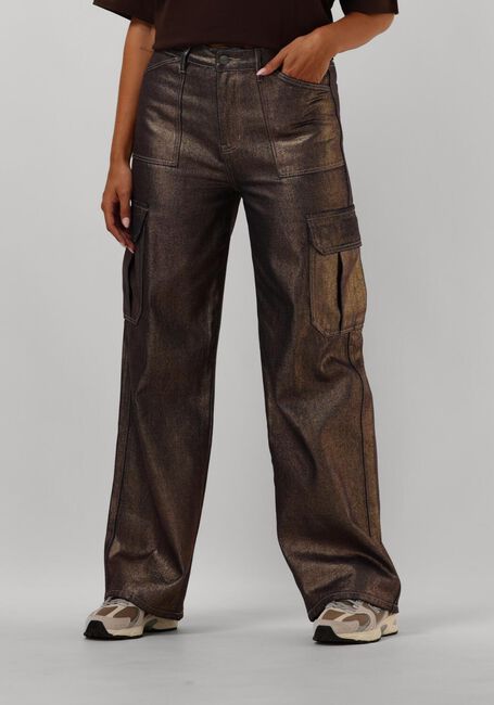 Gouden REFINED DEPARTMENT Wide jeans ANYSSA - large