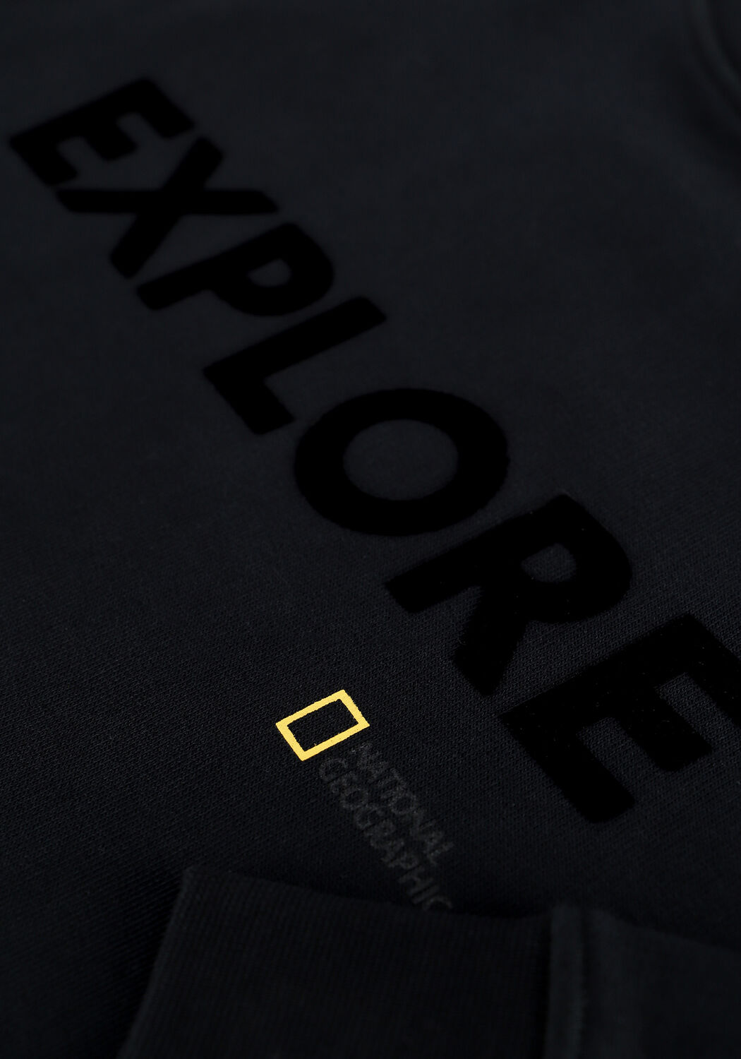 Zwarte NATIONAL GEOGRAPHIC Sweater CREW NECK - large